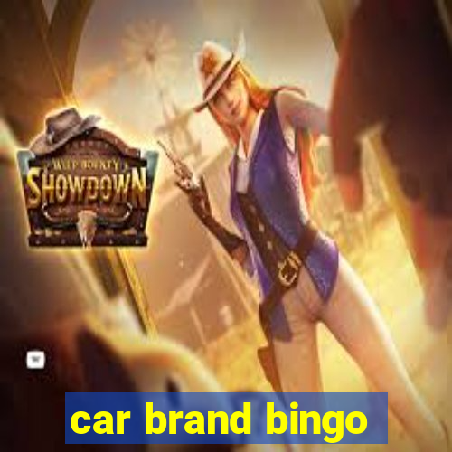 car brand bingo